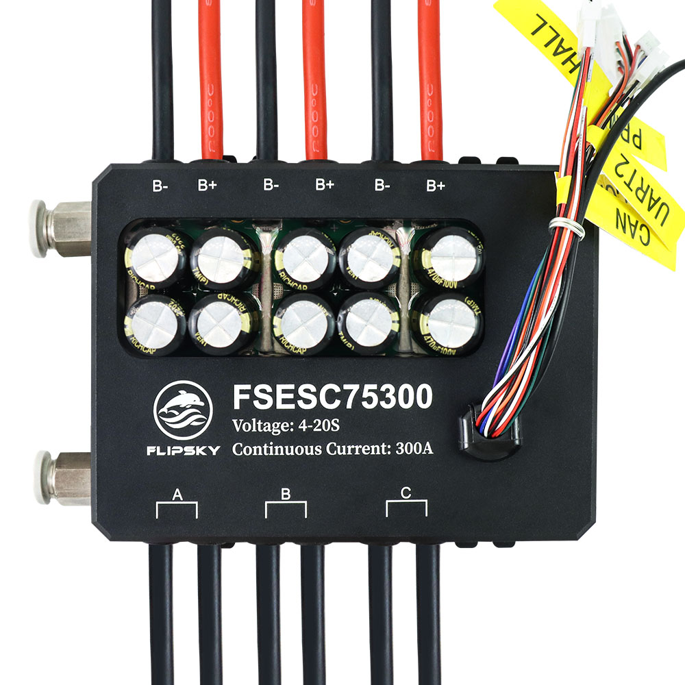Flipsky Fsesc 75300 84V Regula – Vesc 75300 High Current Esc recenzja i cena